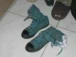 Une composition à base de chaussures